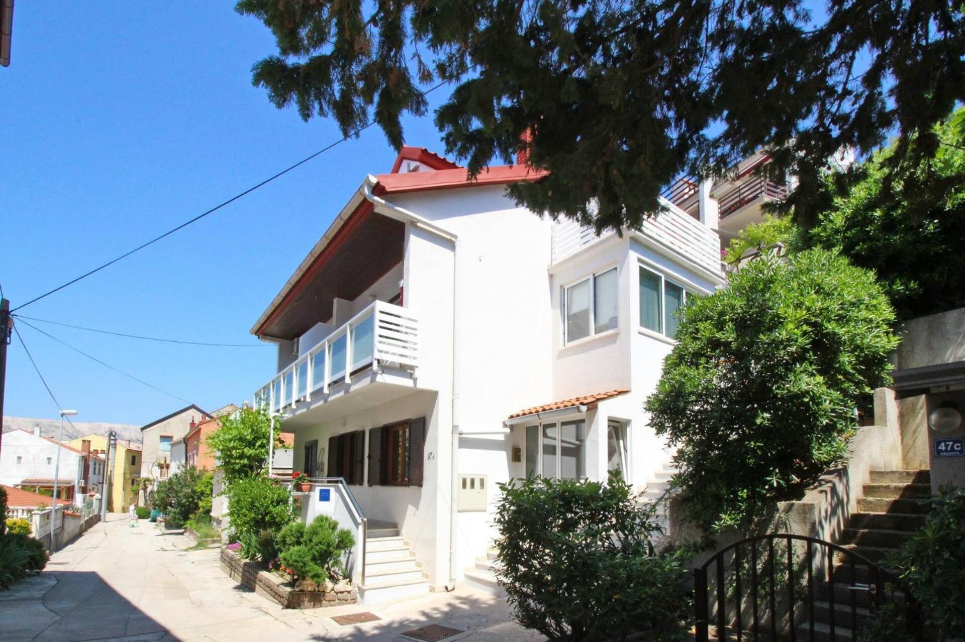 Apartments Silvija Cubranic Baska  Exterior photo