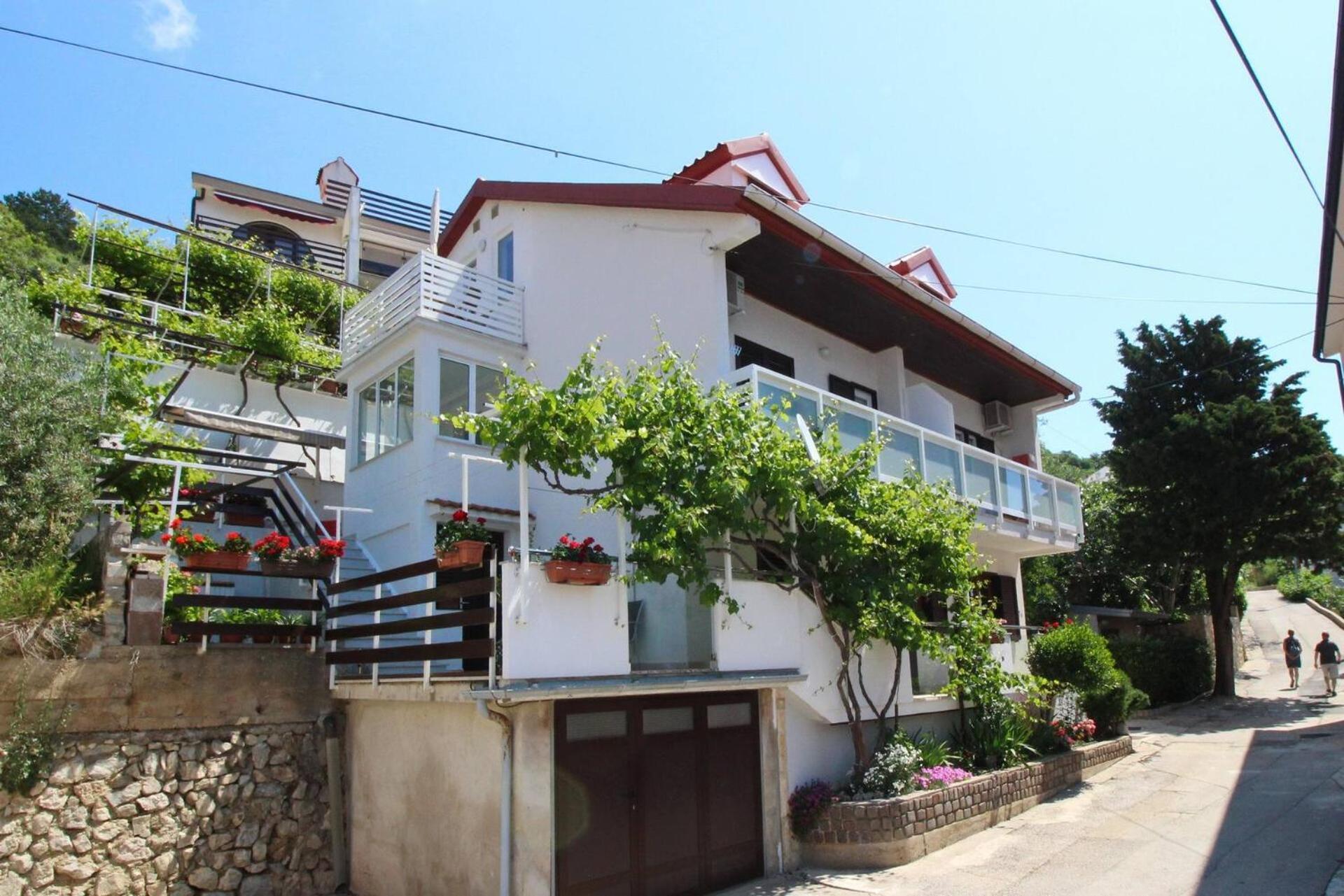 Apartments Silvija Cubranic Baska  Exterior photo